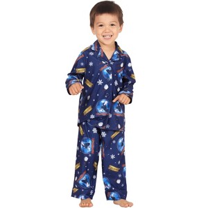 The Polar Express Toddler Believe Button-Front Coat And Pants Pajama Set - 1 of 4