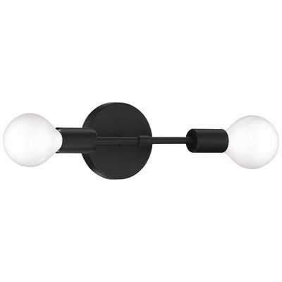 Access Lighting Iconic G 2 - Light Sconce in  Matte Black