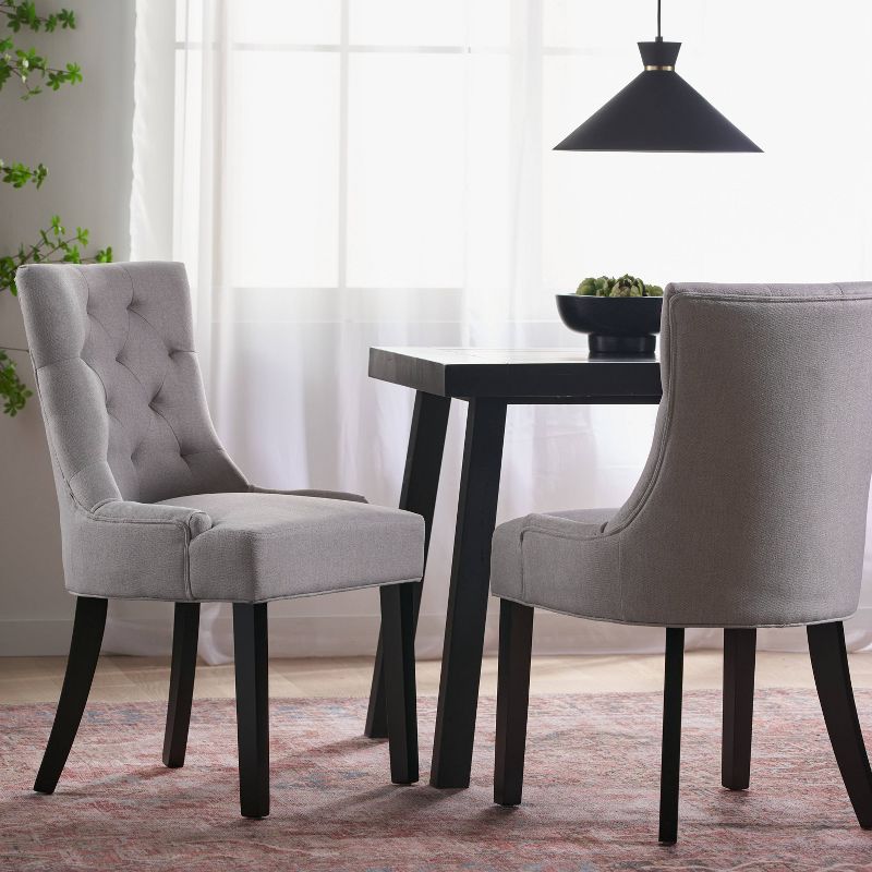 Set of 2 Hayden Tufted Dining Chairs - Christopher Knight Home, 3 of 16