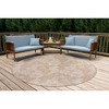 Liora Manne Carmel  Indoor/Outdoor Rug  Sand.. - 2 of 4