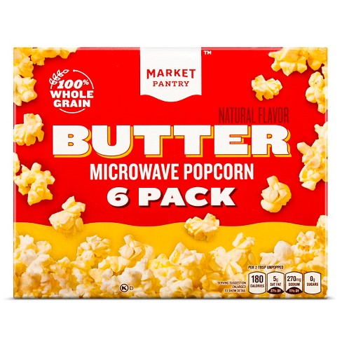 popcorn market pantry microwave butter target 6ct