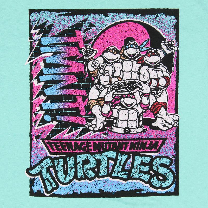 Teenage Mutant Ninja Turtles Men's Graffiti TMNT Design Graphic T-Shirt, 2 of 4
