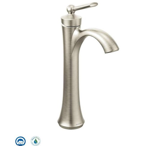 Moen 4507 Wynford Single Hole Bathroom Faucet Brushed Nickel