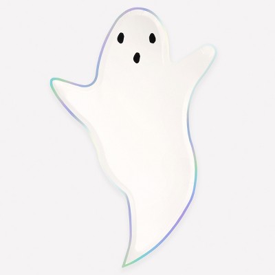 Meri Meri Ghost Shaped Plates (Pack of 8)