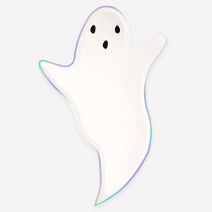 Meri Meri Ghost Shaped Plates (Pack of 8) - 1 of 3