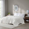 Freshspun Basketweave Cotton Bed Blanket - 2 of 4