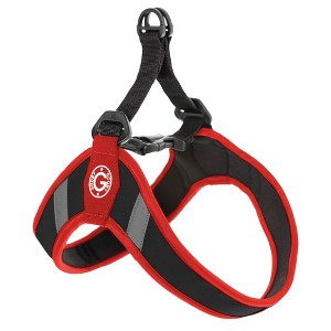 Gooby Simple Step in Dog Harness with Reflective Lining, Red, Small - 1 of 1