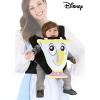 HalloweenCostumes.com One Size Fits Most   Infant Disney Beauty and the Beast Chip Velour Baby Carrier Cover Halloween Costume,  White/Pink/Orange - 2 of 4
