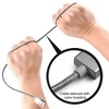 SilverStone Technology  Reversible USB-A to Reversible Micro-B cable 1 meter(3.3ft) Nylon Braided and aluminum shell charcoal - 4 of 4