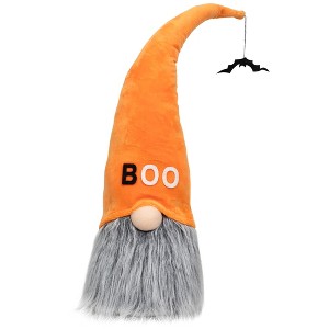 Northlight Standing Gnome Wearing "Boo" Hat Halloween Figure - 19.75" - 1 of 4