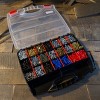 Portable Storage Case - Secure Locks & 23 Compartments with Removable Dividers for Hardware, Screws, Bolts, Nails, Beads, Jewelry & More by Stalwart - 4 of 4