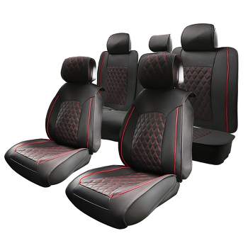 Zone Tech Black Wooden Beaded Comfort Seat Cover - 2 Pack Car Driver  Massaging Cool Comfortable Seat Cushion With High Ventilation- Reduces  Fatigue. : Target