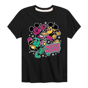 Boys' - Disney - Mickey Collage Short Sleeve Graphic T-Shirt - 1 of 4