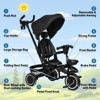 7 in 1 Folding Toddler Bike with Removable Adjustable Push Handle - 4 of 4