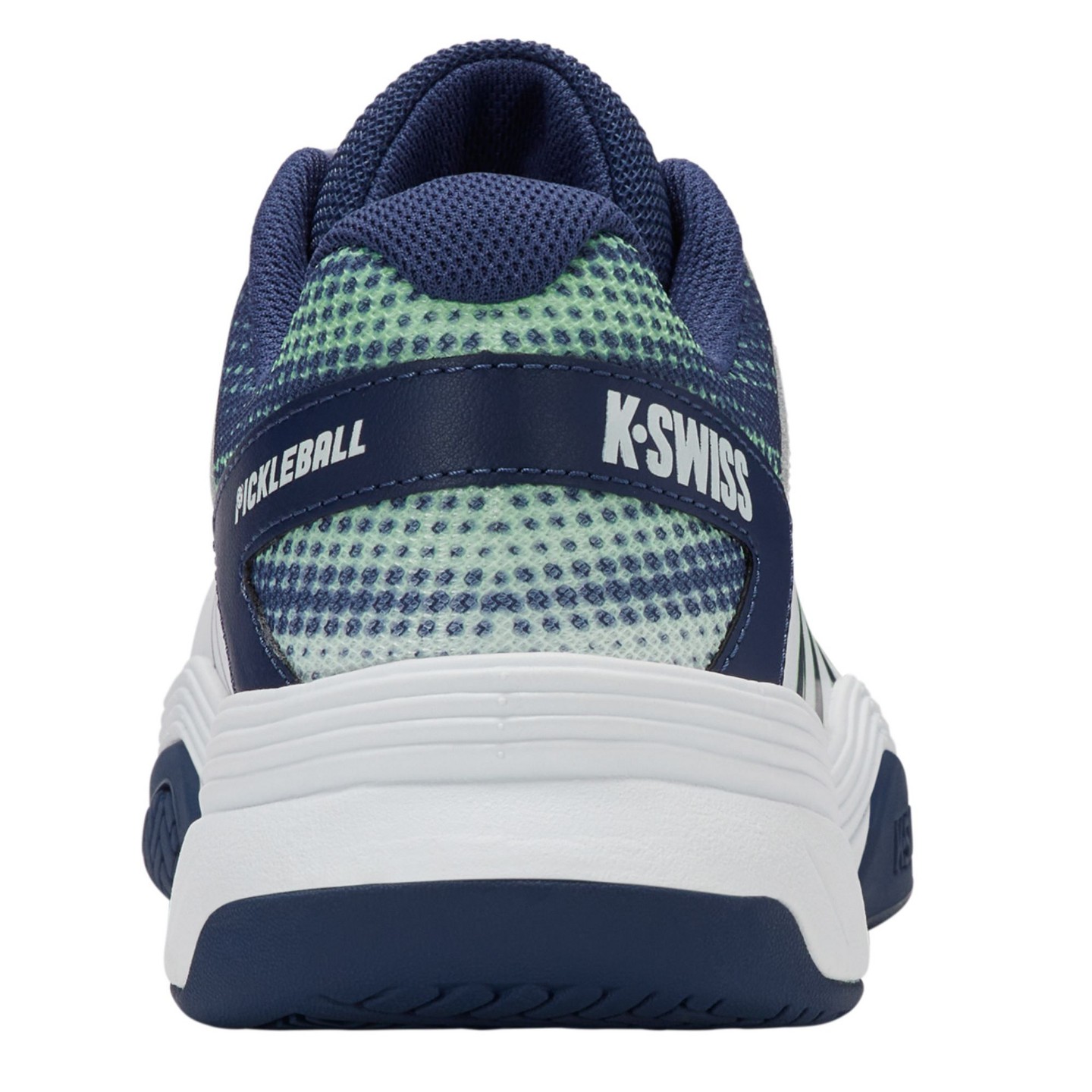 Мужские кроссовки K-Swiss Court Express Pickleball Shoe (White/Oceana/Patina Green), цвет: Белый — фото 4