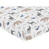 Sweet Jojo Designs Fitted Crib Sheet - Woodland Animals : Target