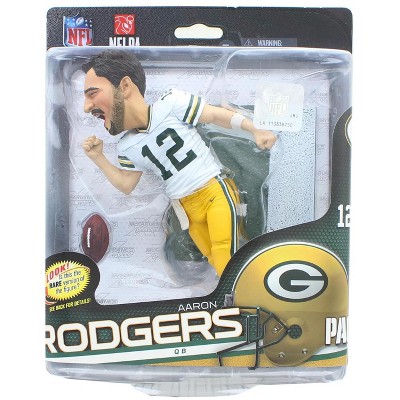 Mcfarlane Toys Mcfarlane NFL 6" Series 34 Figure Variant Big Head Aaron Rodgers Bronze Level