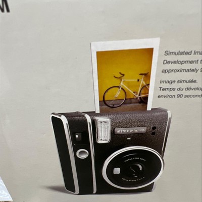 Fujifilm Instax Mini 40 Camera - Black