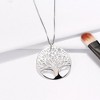 Tree of Life Necklace for Women Sterling Silver Family Tree Pendant for Mom or Grandma Ginger Lyne - 2 of 4