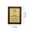 LEMONSODA World's Greatest Plaque (Best Sister in The World) - Gold - 4 of 4