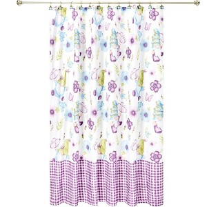 The Lakeside Collection Gnome Burst Bath Collection - Shower Curtain - 1 of 3