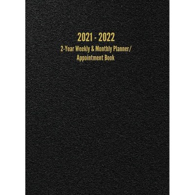 2021 - 2022 2-Year Weekly & Monthly Planner/Appointment Book - by  I S Anderson (Hardcover)