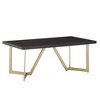 Karianne Metal Base Coffee Table Black/Gold - Inspire Q - 3 of 4