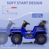 12V Kids Ride-on Truck with Parent Remote Control,All-Terrain Electric Car with Twin 35W Motors, 3 Speeds & Spring Suspension - 2 of 4