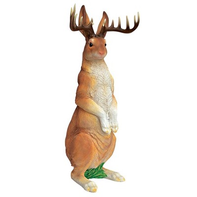 Design Toscano Death Valley Jake, The Jackalope Statue - Multicolored