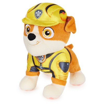 Details about   NEW Paw Patrol Real Talking Rubble Plush 