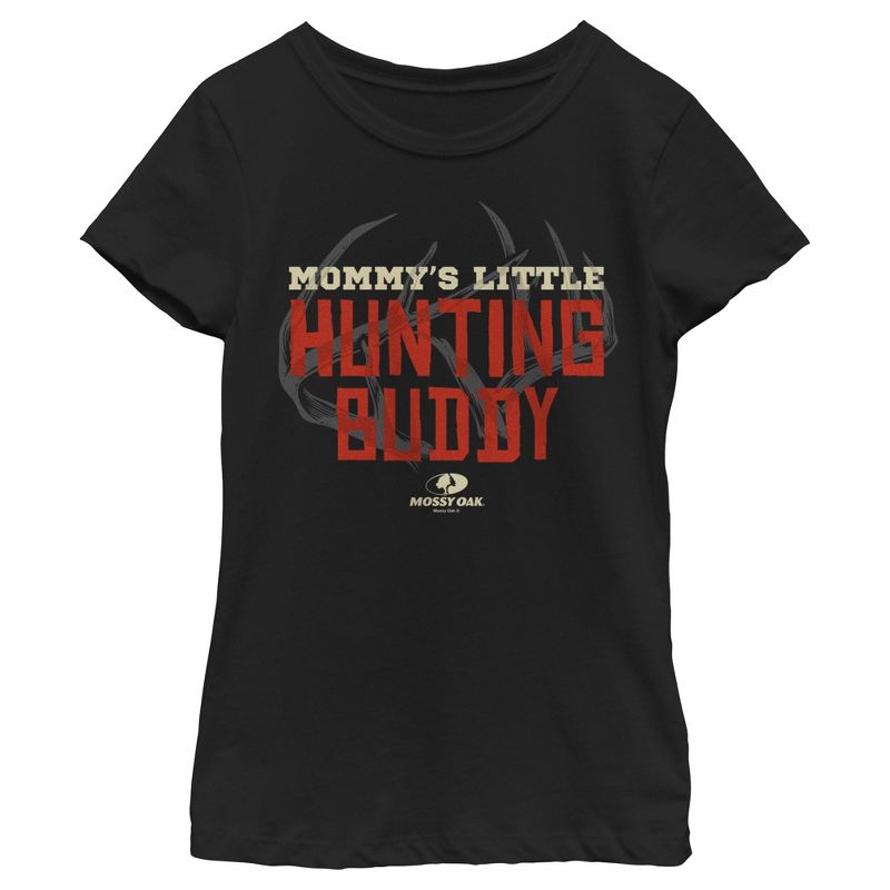 Girl's Mossy Oak Mommy's Little Hunting Buddy T-Shirt, 1 of 5
