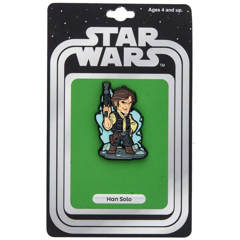 Toynk Star Wars Collectibles LookSee Collectors Box | Han Solo Blanket and Pins, 3 of 10