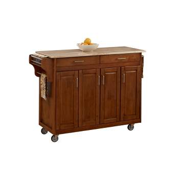 Kitchen Carts And Islands Oak Brown - Home Styles