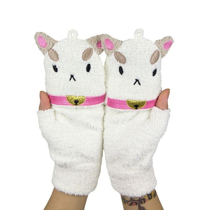 Mighty Fine Bee and PuppyCat Fleece Mittens, 1 of 2