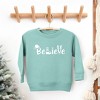 The Juniper Shop Believe Christmas Youth Ultra-Soft Graphic Sweatshirt - 2 of 3