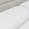 SEVOBAL Bed Pillows Plush Support Pillow with Breathable Cooling Cover and Removable Washable Design, White, 29"*16.5"*6" - 2 of 4