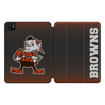 Keyscaper Cleveland Browns Historic Collection Linen Tablet Case for iPad Pro 11in (3rd Gen) / iPad Pro 11in (2nd Gen) / iPad Pro 11in (1st Gen)
