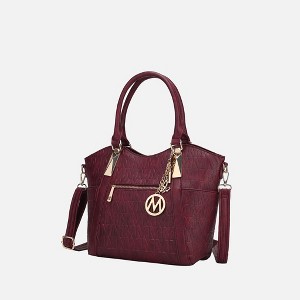 MKF Collection Lucy Vegan Leather Women's Tote Bag by Mia K - 1 of 4