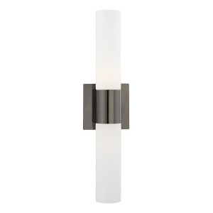 Livex Lighting Aero 2 - Light Vanity in  Black Chrome - 1 of 2
