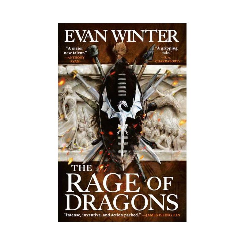 The Rage of Dragons - (Burning) by  Evan Winter (Paperback), 1 of 2