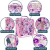 PAVILIA Toiletry Bag Travel Women Men, Hanging Water Resistant Makeup Accessories Cosmetic Organizer Large Essential Kit - 3 of 4