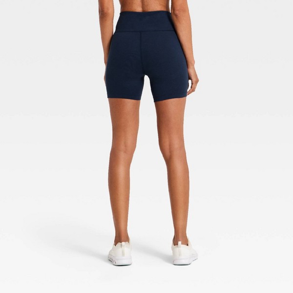 Shorts de Ciclismo de Algodón de Tiro Alto para Mujer 5" - All In Motion™ 2