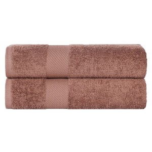 Modern Solid Classic Luxury Egyptian Cotton Towel Set by Blue Nile Mills - 1 of 4