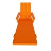 WestinTrends Ashore Modern Reclining Chaise Lounge With Arms & Wheels - 3 of 4