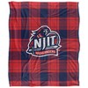 New Jersey Institute Of Technology Campus Plaid Spirit Silky Touch Super Soft Throw Blanket 50x60 - 2 of 4