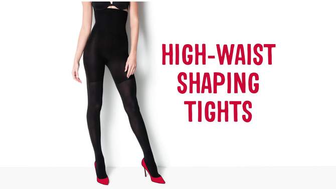 ASSETS by SPANX Women's High-Waist Shaping Tights, 2 of 6, play video