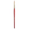 Princeton Heritage Round Brush, Synthetic Bristles, Short Handle Watercolor Paintbrush, Scarlet, Size 6, Pack of 2 - 2 of 4