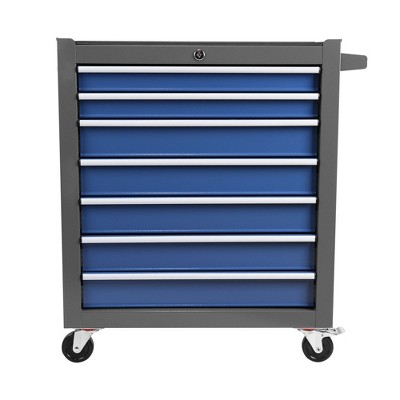 NicBex 7-Drawer Rolling Tool Chest Tool Storage Cabinet with Wheels for Garage Workshop