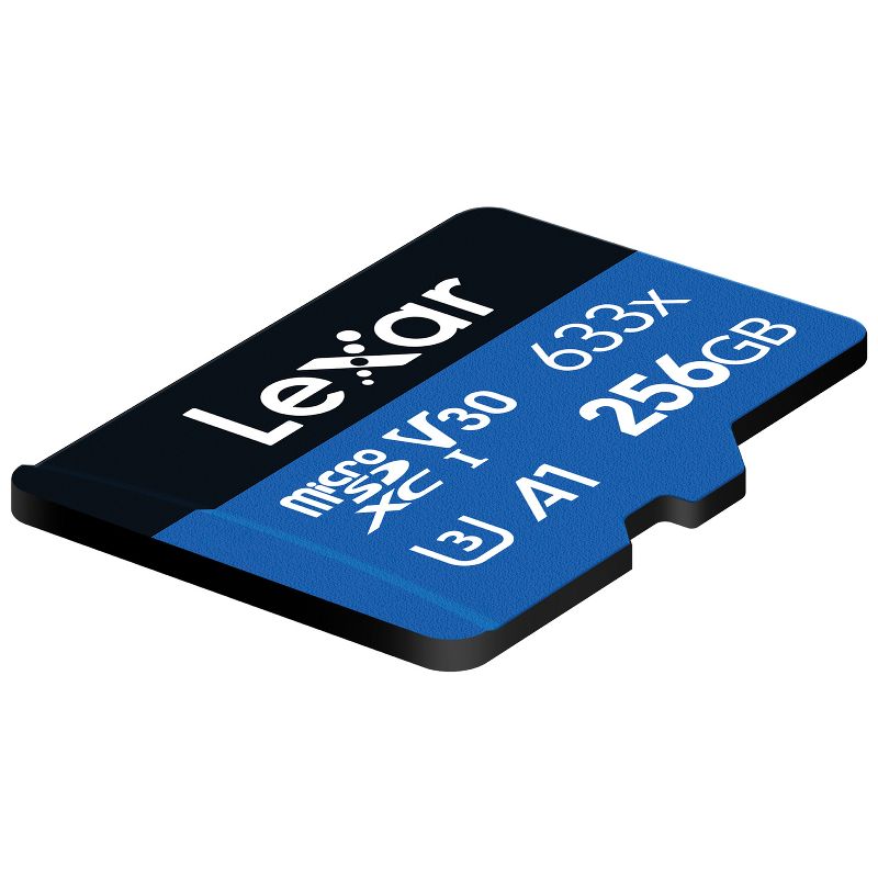 Lexar® High-Performance BLUE Series 633x microSDHC™/microSDXC™ UHS-I Card (256 GB), 3 of 7