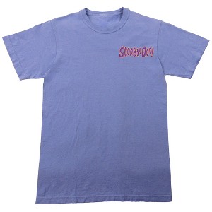Scooby Doo Scooby and Shaggy With Logo Men's Periwinkle Short Sleeve Tee - 1 of 4